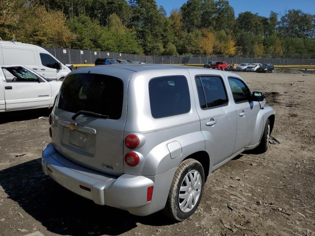 3GNBAADB7AS595485 - 2010 CHEVROLET HHR LS SILVER photo 4