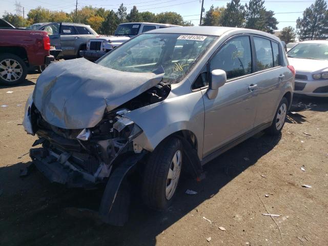 3N1BC1CP0BL505253 - 2011 NISSAN VERSA S SILVER photo 2