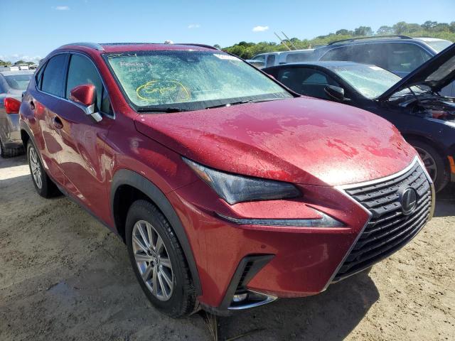 JTJYARBZ8K2122948 - 2019 LEXUS NX 300 BAS RED photo 1