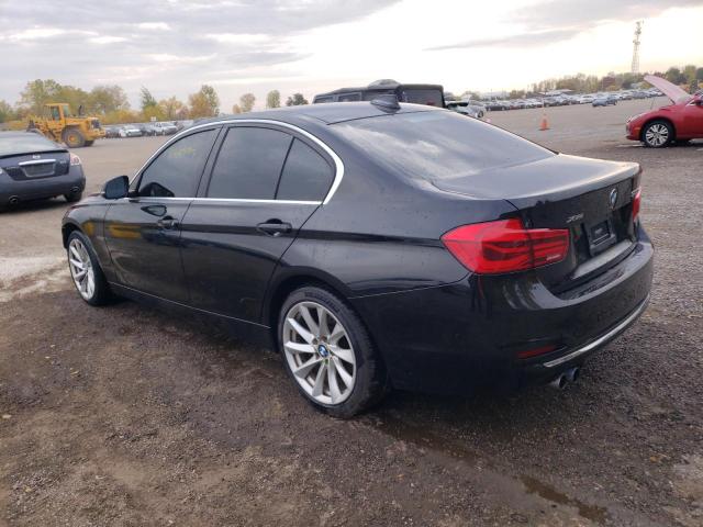 WBA8D9C59HA003646 - 2017 BMW 330 XI BLACK photo 3