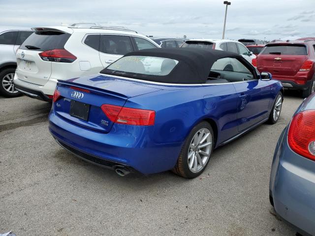 WAUD2AFH3HN002285 - 2017 AUDI A5 SPORT BLUE photo 4