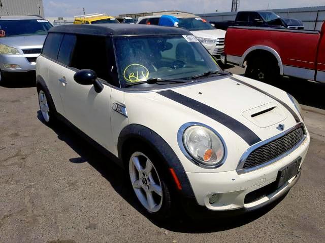 WMWMM33539TP92877 - 2009 MINI COOPER S C WHITE photo 1