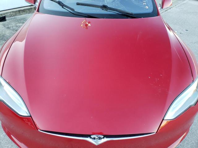 5YJSA1E22GF152444 - 2016 TESLA MODEL S Կարմիր լուսանկար 7