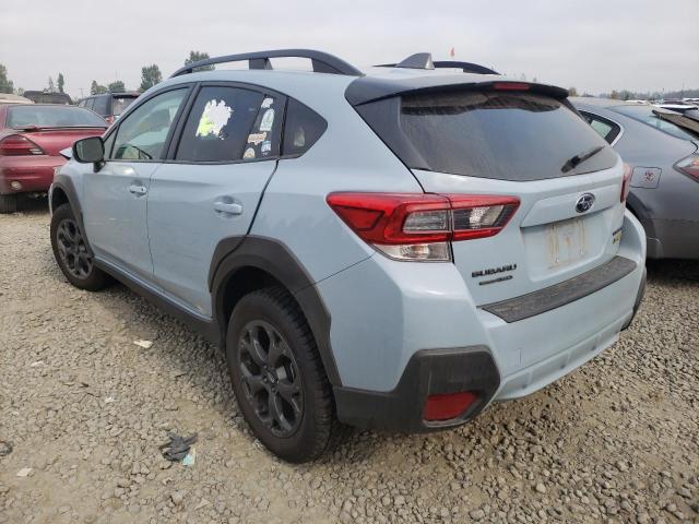 JF2GTHSCXMH364916 - 2021 SUBARU CROSSTREK GRAY photo 3