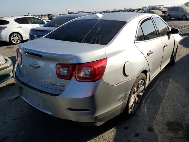1G11F5SL5FF279189 - 2015 CHEVROLET MALIBU LTZ 银色 照片 4