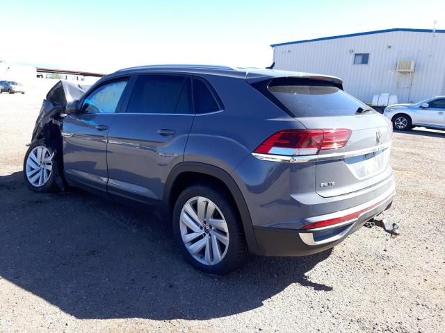 1V2WE2CA7MC231752 - 2021 VOLKSWAGEN ATLAS CROS Графитовый фото 3