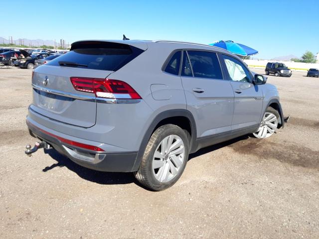 1V2WE2CA7MC231752 - 2021 VOLKSWAGEN ATLAS CROS Графитовый фото 4