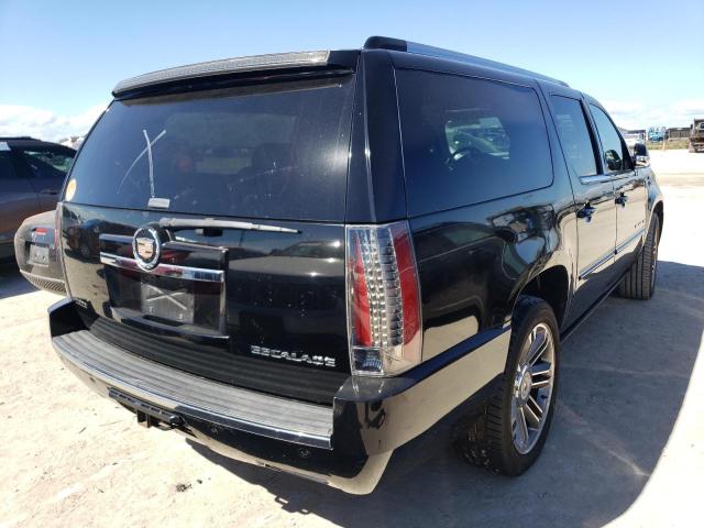 1GYS4JEF6DR249205 - 2013 CADILLAC ESCALADE E BLACK photo 4