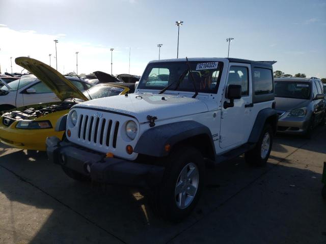 1C4AJWAG8CL185935 - 2012 JEEP WRANGLER S WHITE photo 2