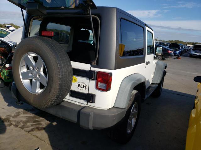 1C4AJWAG8CL185935 - 2012 JEEP WRANGLER S WHITE photo 4