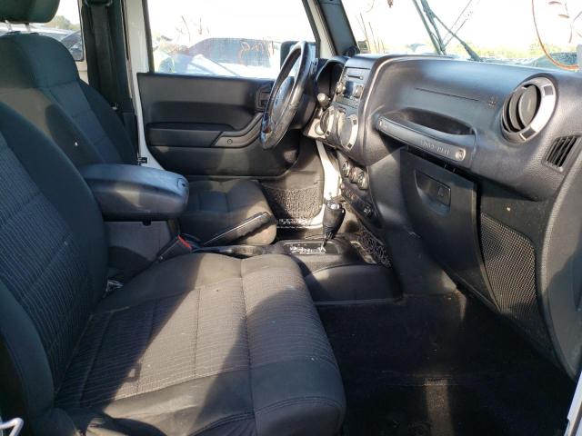 1C4AJWAG8CL185935 - 2012 JEEP WRANGLER S WHITE photo 5