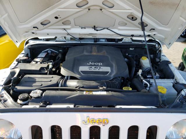 1C4AJWAG8CL185935 - 2012 JEEP WRANGLER S WHITE photo 7