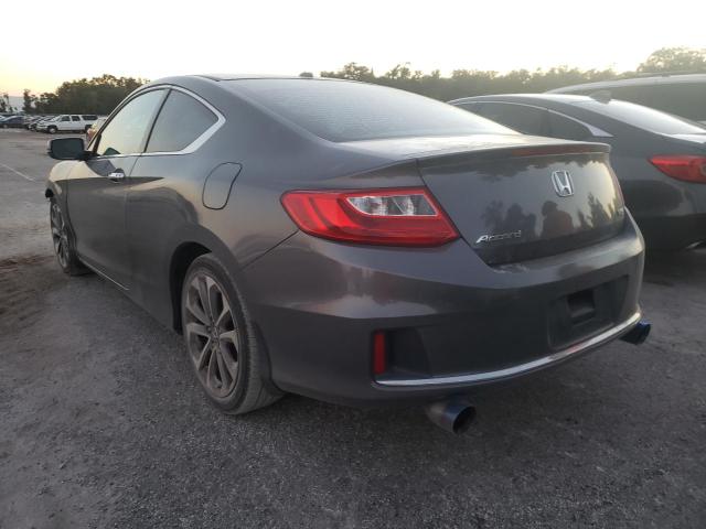 1HGCT2B82DA012395 - 2013 HONDA ACCORD EXL GRAY photo 3