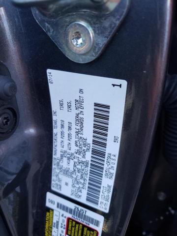 5TFRY5F1XEX170801 - 2014 TOYOTA TUNDRA DOU CHARCOAL photo 10