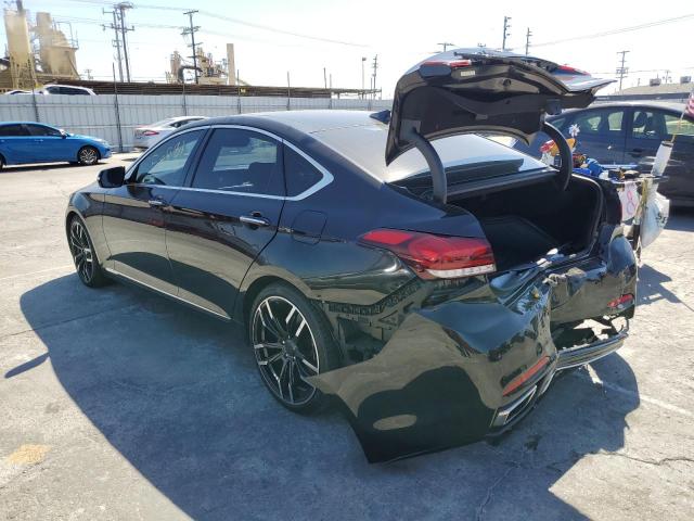 KMHGN4JE3JU285137 - 2018 GENESIS G80 BASE BLACK photo 3