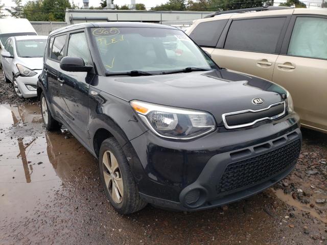 KNDJN2A22E7067442 - 2014 KIA SOUL BLACK photo 1