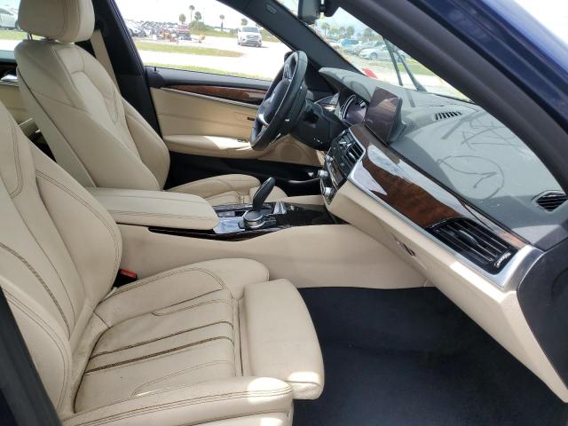 WBAJE5C58KWW35121 - 2019 BMW 540 I Көк фото 5