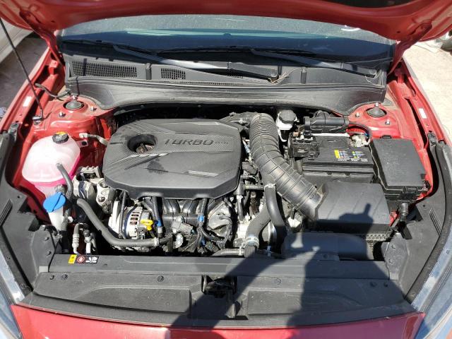 3KPF44AC6NE445386 - 2022 KIA FORTE GT RED photo 7