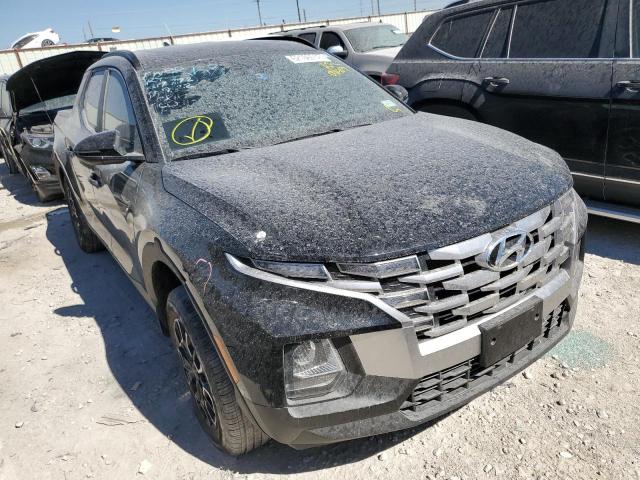 5NTJCDAE6NH001503 - 2022 HYUNDAI SANTA CRUZ BLACK photo 1