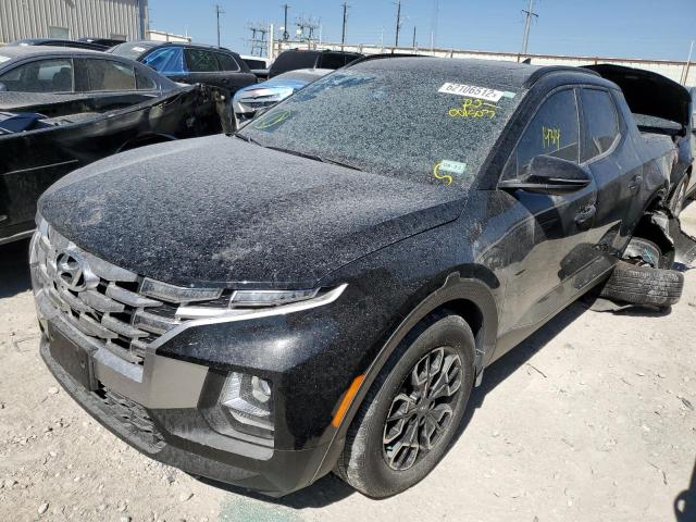 5NTJCDAE6NH001503 - 2022 HYUNDAI SANTA CRUZ BLACK photo 2