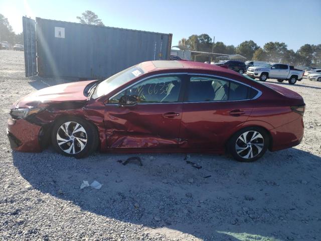 4S3BWAF62N3****** - 2022 SUBARU LEGACY PRE MAROON photo 9