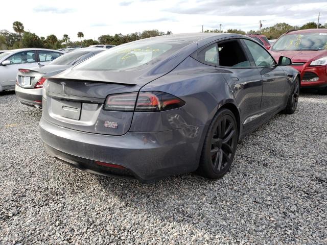 5YJSA1E69NF477799 - 2022 TESLA MODEL S Grafit foto 4