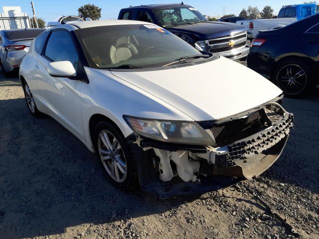 JHMZF1C44BS007291 - 2011 HONDA CR-Z WHITE photo 1