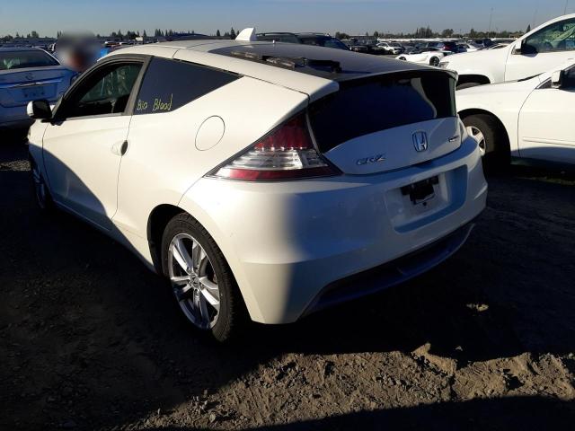 JHMZF1C44BS007291 - 2011 HONDA CR-Z WHITE photo 3