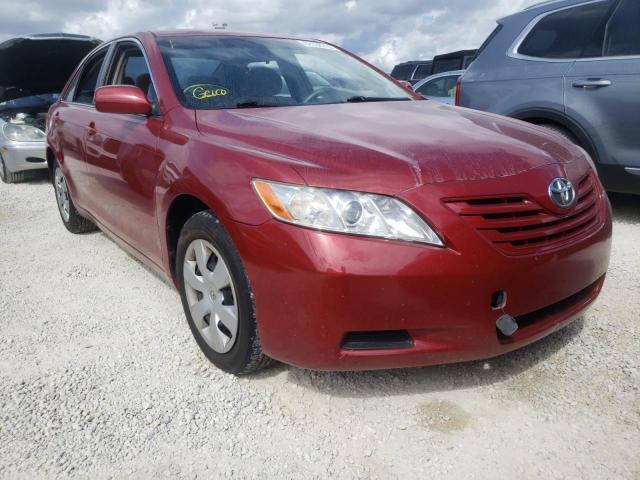 JTNBE46K673034636 - 2007 TOYOTA CAMRY CE RED photo 1