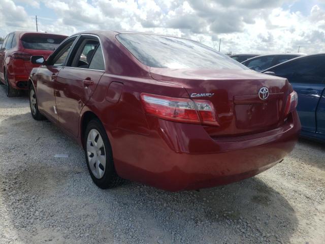 JTNBE46K673034636 - 2007 TOYOTA CAMRY CE RED photo 3