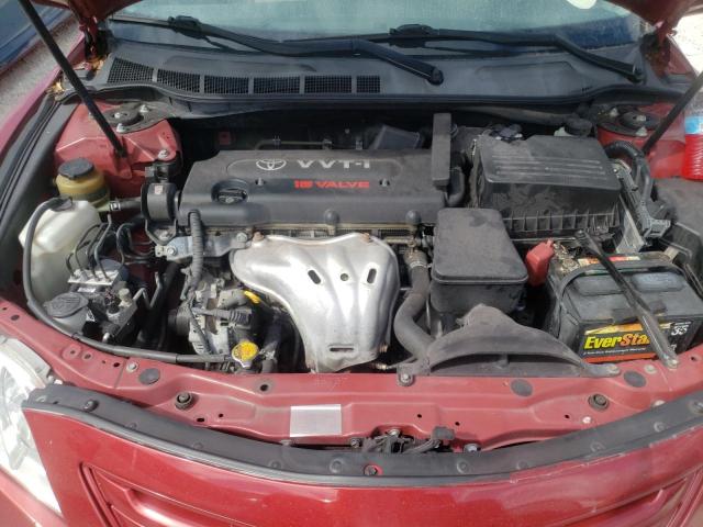 JTNBE46K673034636 - 2007 TOYOTA CAMRY CE RED photo 7