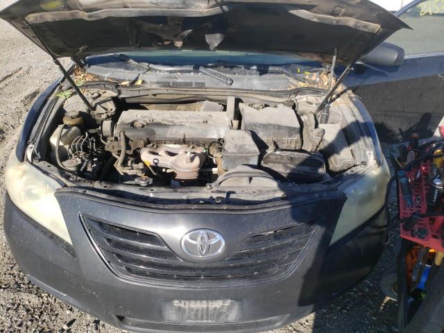 4T1BE46K77U535786 - 2007 TOYOTA CAMRY CE BLACK photo 7