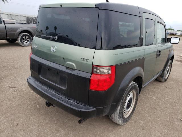 5J6YH18344L015695 - 2004 HONDA ELEMENT LX GREEN photo 4