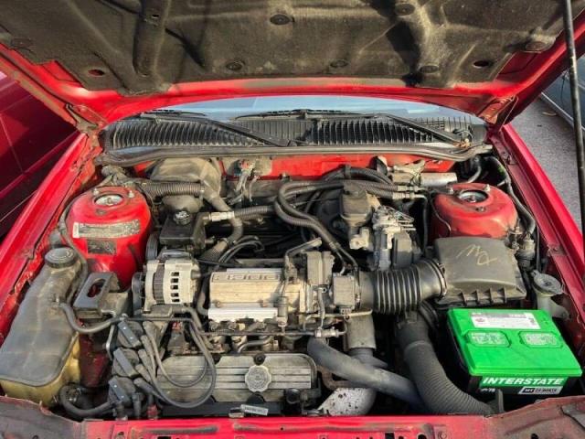 1G2NE54N4PM568513 - 1993 PONTIAC GRAND AM S RED photo 7