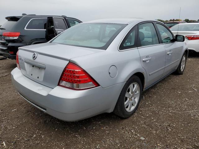 1MEFM40115G614955 - 2005 MERCURY MONTEGO LU SILVER photo 4