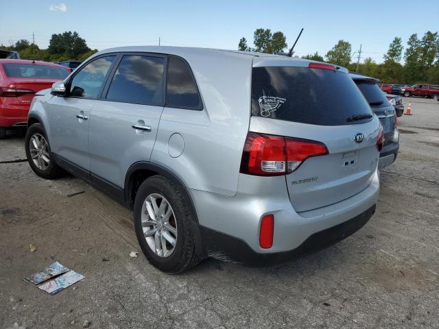 5XYKT3A6XEG485771 - 2014 KIA SORENTO SILVER photo 3