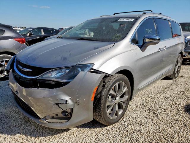 2C4RC1GGXHR508579 - 2017 CHRYSLER PACIFICA L SILVER photo 2