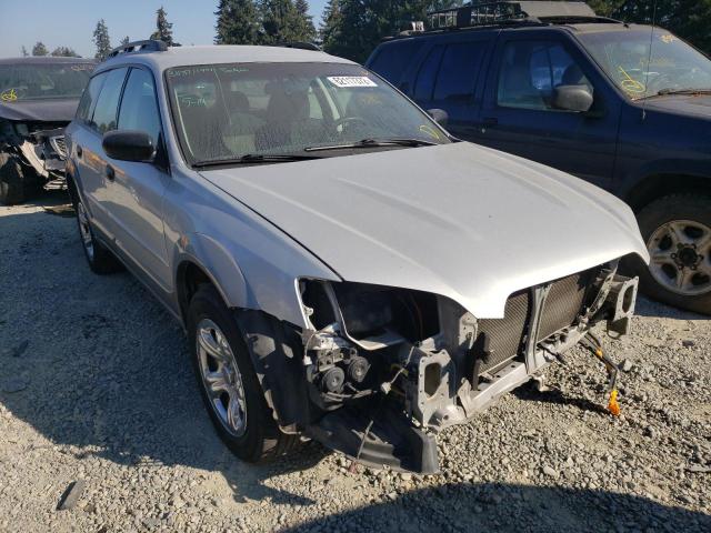 4S4BP61C777302186 - 2007 SUBARU LEGACY OUT SILVER photo 1