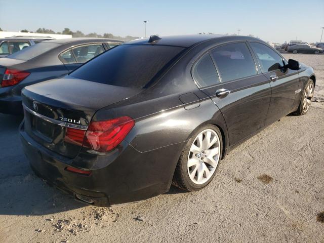 WBAYE8C54DD133026 - 2013 BMW 7 SERIES BLACK photo 4