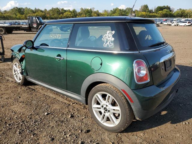 WMWSU3C59DT682657 - 2013 MINI COOPER GREEN photo 3