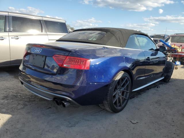 WAUCGAFH1EN008983 - 2014 AUDI S5 PREMIUM BLUE photo 4