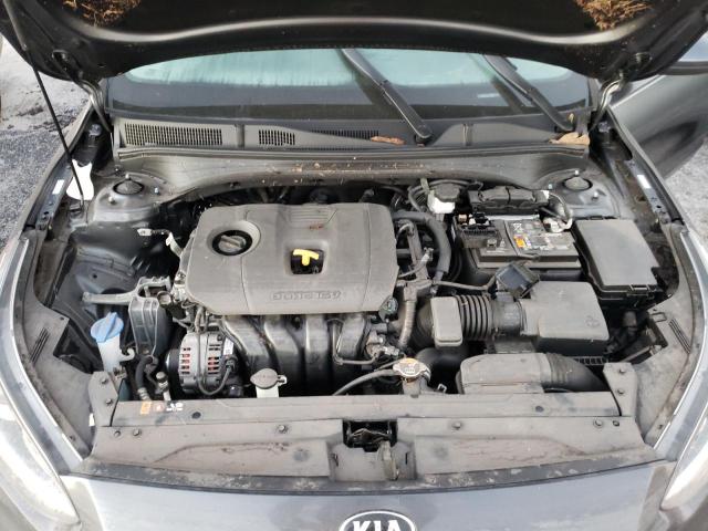 3KPF24AD7ME367665 - 2021 KIA FORTE FE GRAY photo 7