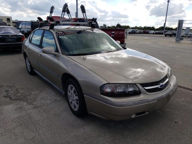 2G1WF52EX29335461 - 2002 CHEVROLET IMPALA TAN photo 1