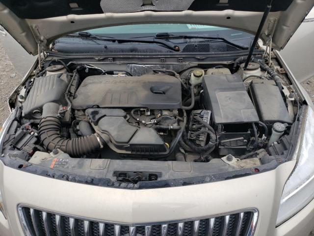 2G4GR5EKXC9153678 - 2012 BUICK REGAL BEIGE photo 7