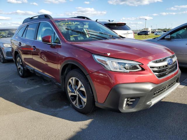 4S4BTANC3L3175110 - 2020 SUBARU OUTBACK LI BURGUNDY photo 1