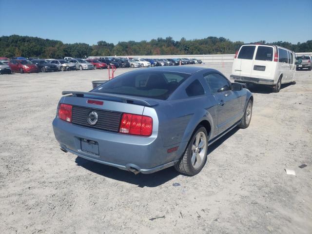 1ZVFT82H365144718 - 2006 FORD MUSTANG GT BLUE photo 4