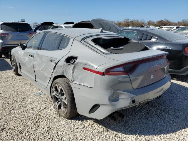 KNAE15LA1M6094913 - 2021 KIA STINGER GRAY photo 3