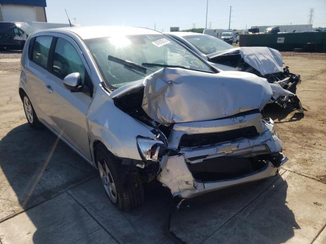 1G1JA6SH5D4115840 - 2013 CHEVROLET SONIC LS SILVER photo 1