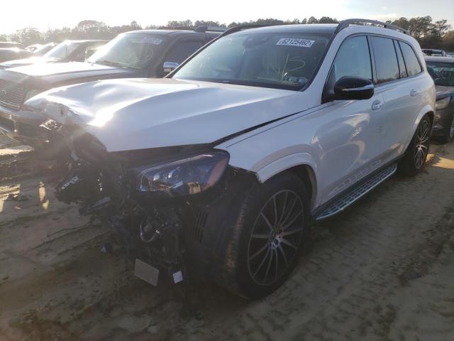 4JGFF8GE5MA557202 - 2021 MERCEDES-BENZ GLS 580 4M WHITE photo 2