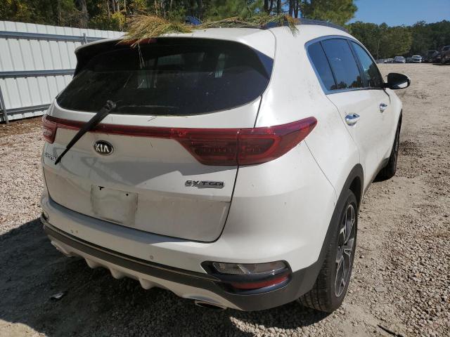 KNDPR3A6XM7847534 - 2021 KIA SPORTAGE S WHITE photo 4